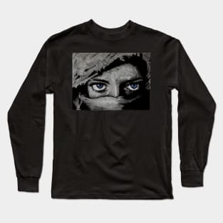 The Girl with blue eyes.......... Long Sleeve T-Shirt